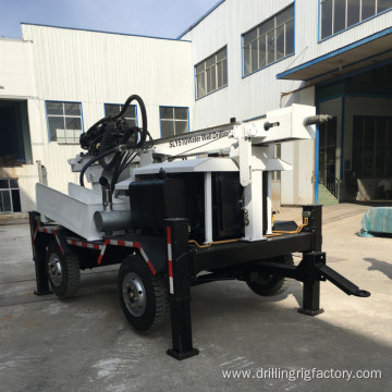 Trailer Mounted Water Borehole Drilling Machine